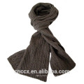 15STC2124 cable wool cashmere scarf